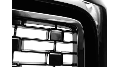 Spec-D Black ABS Front Hood Grille GMC Canyon 2015-2018                                     - HG-CAN15JM-GL - Image 4