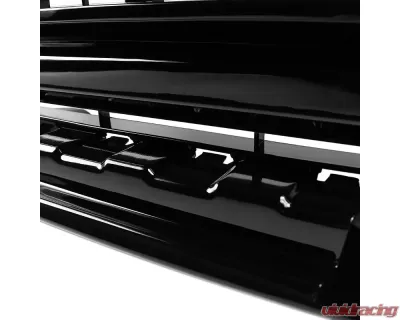 Spec-D Black ABS Front Hood Grille GMC Canyon 2015-2018 - HG-CAN15JM-GL