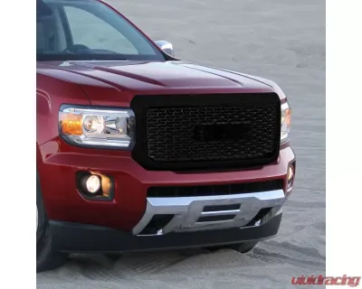 Spec-D Black ABS Front Hood Grille GMC Canyon 2015-2018 - HG-CAN15JM-GL