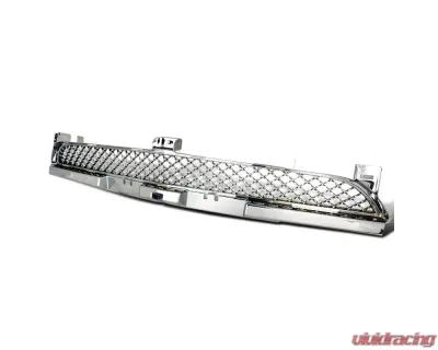 Spec-D Chrome ABS Front Lower Mesh Grille Dodge Charger 2011-2014 - HG-CHG11LWC