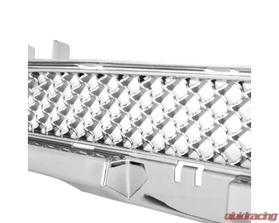 Spec-D Chrome ABS Front Lower Mesh Grille Dodge Charger 2011-2014 - HG-CHG11LWC