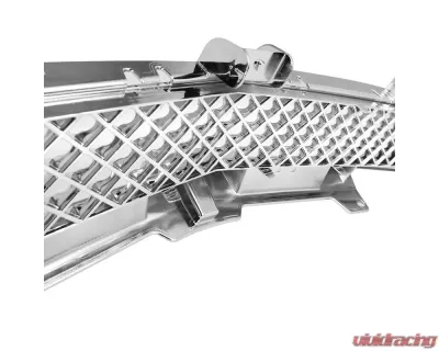 Spec-D Chrome ABS Front Lower Mesh Grille Dodge Charger 2011-2014 - HG-CHG11LWC