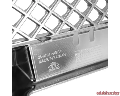 Spec-D Chrome ABS Front Lower Mesh Grille Dodge Charger 2011-2014 - HG-CHG11LWC