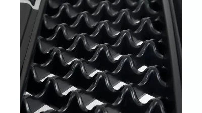 Spec-D Black ABS Front Lower Mesh Grille Dodge Charger 2011-2014                                     - HG-CHG11LWJM - Image 2