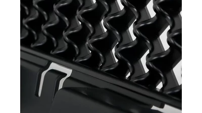 Spec-D Black ABS Front Lower Mesh Grille Dodge Charger 2011-2014                                     - HG-CHG11LWJM - Image 3