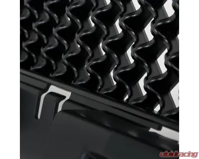Spec-D Black ABS Front Lower Mesh Grille Dodge Charger 2011-2014 - HG-CHG11LWJM