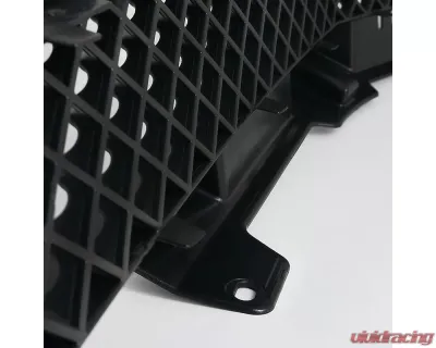 Spec-D Black ABS Front Lower Mesh Grille Dodge Charger 2011-2014 - HG-CHG11LWJM