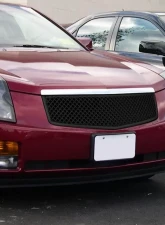 Spec-D Black ABS Mesh Grille Cadillac CTS 2003-2007                                     - HG-CTS03BB-V2-RS - Image 8