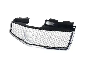 Spec-D Chrome ABS Grille w/ Stainless Steel Mesh Cadillac CTS 2003-2007