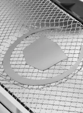 Spec-D Chrome ABS Grille w/ Stainless Steel Mesh Cadillac CTS 2003-2007                                     - HG-CTS03C-RS - Image 2