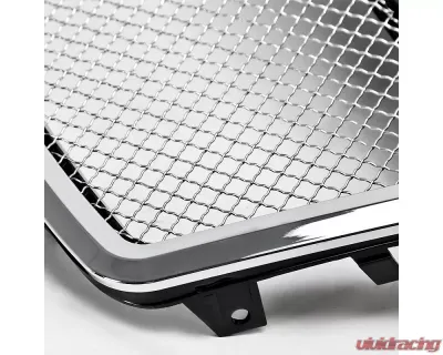 Spec-D Chrome ABS Grille w/ Stainless Steel Mesh Cadillac CTS 2003-2007 - HG-CTS03C-RS