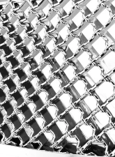 Spec-D Chrome ABS Mesh Grille Cadillac CTS 2003-2007                                     - HG-CTS03C-V2-RS - Image 2