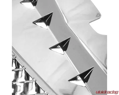 Spec-D Chrome ABS Mesh Grille Cadillac CTS 2003-2007 - HG-CTS03C-V2-RS