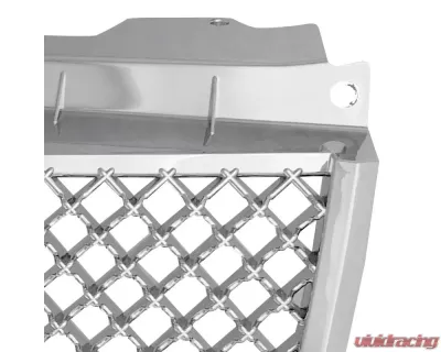 Spec-D Chrome ABS Mesh Grille Cadillac CTS 2003-2007 - HG-CTS03C-V2-RS