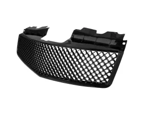 Spec-D Glossy Black ABS Mesh Grille Cadillac CTS 2003-2007