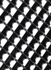 Spec-D Glossy Black ABS Mesh Grille Cadillac CTS 2003-2007                                     - HG-CTS03JM-V2-RS - Image 2