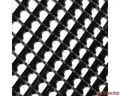 Spec-D Glossy Black ABS Mesh Grille Cadillac CTS 2003-2007 - HG-CTS03JM-V2-RS