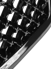 Spec-D Glossy Black ABS Mesh Grille Cadillac CTS 2003-2007                                     - HG-CTS03JM-V2-RS - Image 3