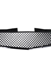 Spec-D Glossy Black ABS Mesh Grille Cadillac CTS 2003-2007                                     - HG-CTS03JM-V2-RS - Image 7