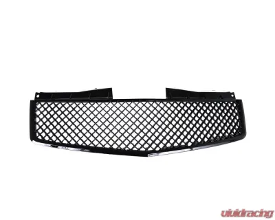 Spec-D Glossy Black ABS Mesh Grille Cadillac CTS 2003-2007 - HG-CTS03JM-V2-RS