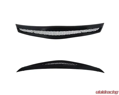 Spec-D TR Style Black ABS Mesh Grille Honda Civic 2006-2008 - HG-CV062TR