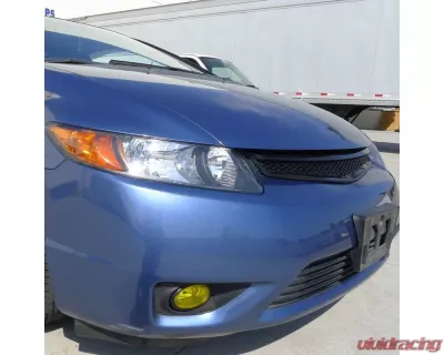 Spec-D TR Style Black ABS Mesh Grille Honda Civic 2006-2008 - HG-CV062TR