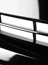 Spec-D Factory Style Glossy Black ABS Mesh Grille w/ Eyebrows Honda Civic 2016-2018                                     - HG-CV16B-BN - Image 4