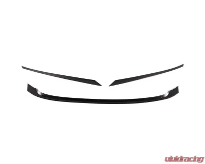 Spec-D Red ABS Grille Trim Covers Honda Civic 2016-2018 - HG-CV16RD-MD-BN