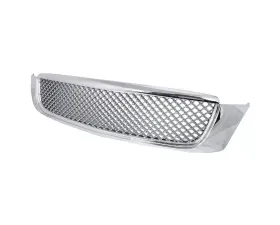 Spec-D Chrome ABS Mesh Grille Cadillac Deville 2000-2005