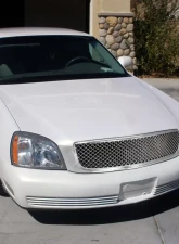 Spec-D Chrome ABS Mesh Grille Cadillac Deville 2000-2005                                     - HG-DVL00C - Image 9