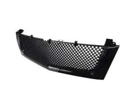 Spec-D Glossy Black ABS Mesh Grille Cadillac Escalade 2002-2006
