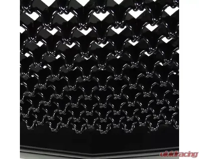 Spec-D Glossy Black ABS Mesh Grille Cadillac Escalade 2002-2006 - HG-ECLD02JM-RS