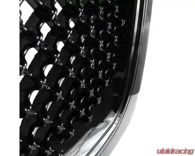 Spec-D Glossy Black ABS Mesh Grille Cadillac Escalade 2002-2006 - HG-ECLD02JM-RS