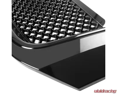 Spec-D Glossy Black ABS Mesh Grille GMC Envoy 2002-2007 - HG-EVY02JM