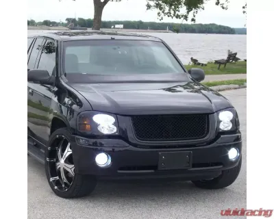 Spec-D Glossy Black ABS Mesh Grille GMC Envoy 2002-2007 - HG-EVY02JM