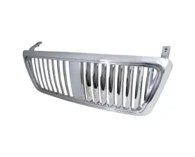 Spec-D Chrome ABS Vertical Front Grille Ford | Lincoln 2004-2008