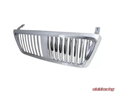 Spec-D Chrome ABS Vertical Front Grille Ford | Lincoln 2004-2008 - HG-F15004CVT-TY