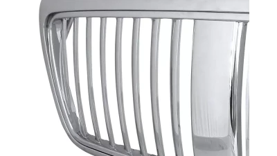 Spec-D Chrome ABS Vertical Front Grille Ford F-150 | Lincoln Mark LT 2004-2008                                     - HG-F15004CVT-TY - Image 2