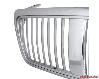 Spec-D Chrome ABS Vertical Front Grille Ford | Lincoln 2004-2008 - HG-F15004CVT-TY