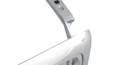 Spec-D Chrome ABS Vertical Front Grille Ford F-150 | Lincoln Mark LT 2004-2008                                     - HG-F15004CVT-TY - Image 5