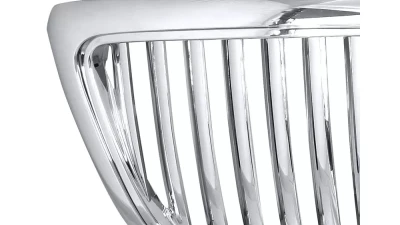 Spec-D Chrome ABS Vertical Front Grille Ford F-150 | Lincoln Mark LT 2004-2008                                     - HG-F15004CVT-TY - Image 6