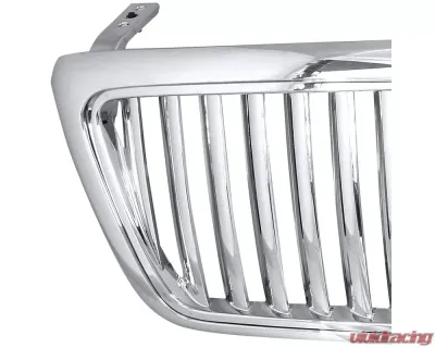 Spec-D Chrome ABS Vertical Front Grille Ford | Lincoln 2004-2008 - HG-F15004CVT-TY
