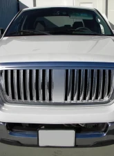 Spec-D Chrome ABS Vertical Front Grille Ford | Lincoln 2004-2008                                     - HG-F15004CVT-TY - Image 10