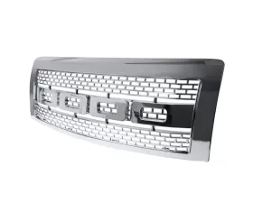 Spec-D Raptor Style Chrome ABS Grille Ford F-150 2009-2014