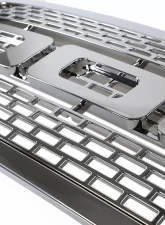 Spec-D Raptor Style Chrome ABS Grille Ford F-150 2009-2014                                     - HG-F15009C-R-RS - Image 2