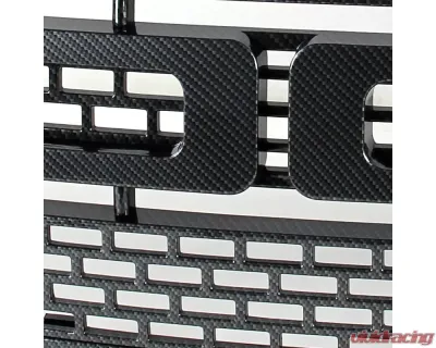 Spec-D Raptor Style Carbon Fiber Look ABS Grille Ford F-150 2009-2014 - HG-F15009CL-R-RS