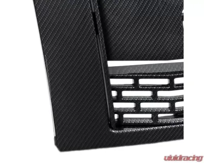 Spec-D Raptor Style Carbon Fiber Look ABS Grille Ford F-150 2009-2014 - HG-F15009CL-R-RS