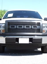 Spec-D Raptor Style Carbon Fiber Look ABS Grille Ford F-150 2009-2014                                     - HG-F15009CL-R-RS - Image 10