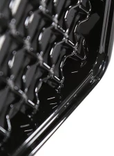 Spec-D Glossy Black ABS Mesh Grille Ford F-150 2009-2014                                     - HG-F15009JM-JL - Image 2