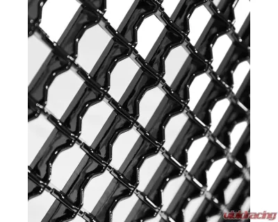 Spec-D Glossy Black ABS Mesh Grille Ford F-150 2009-2014 - HG-F15009JM-JL